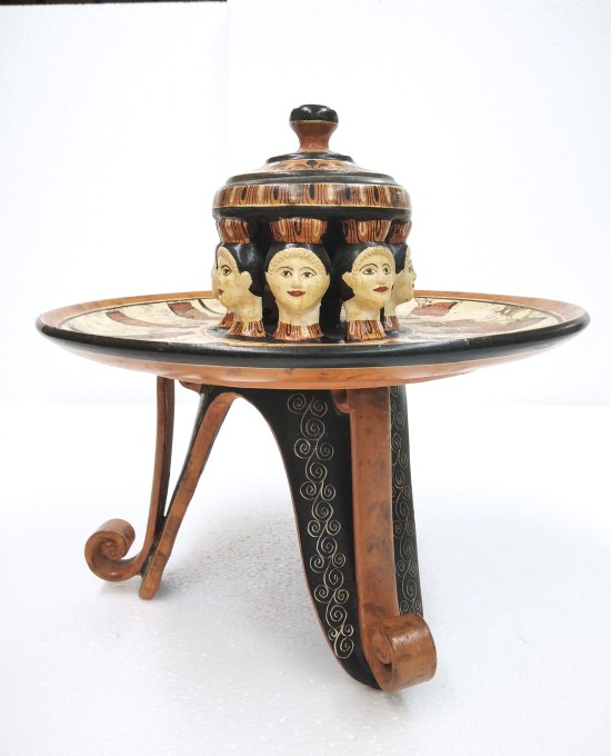 P3-SP-460 Αττική λευκή πυξίδα 