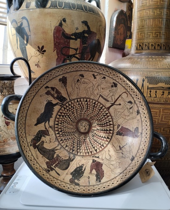 P2-40-821 Κλασσική περίοδος , Παλαίωση Νο.2, κύλικα 40cm.